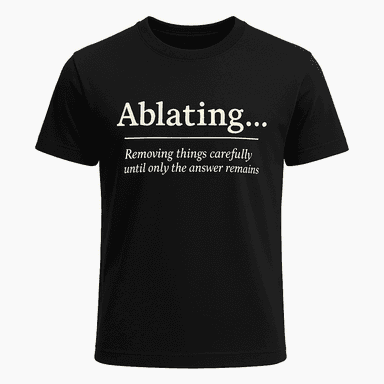 Ablating Definition Tee