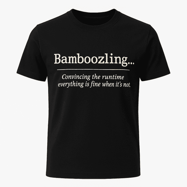 Bamboozling Definition Tee