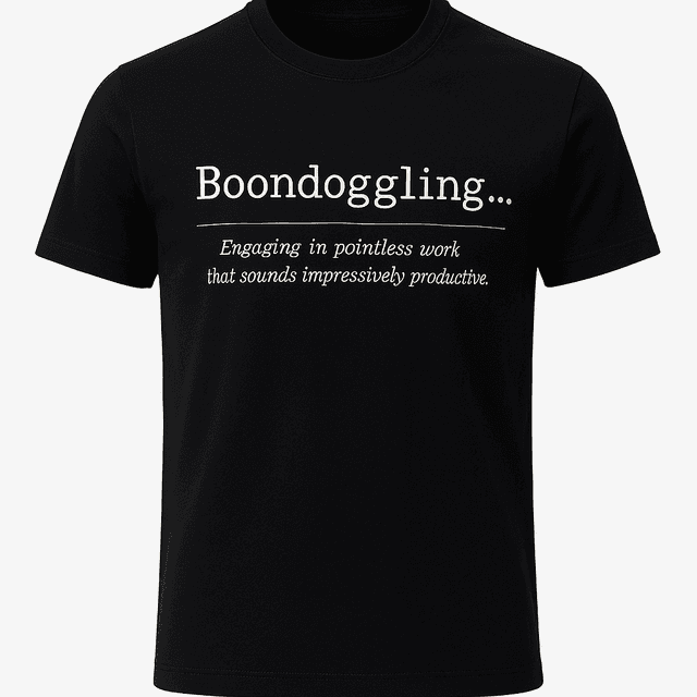 Boondoggling Definition Tee