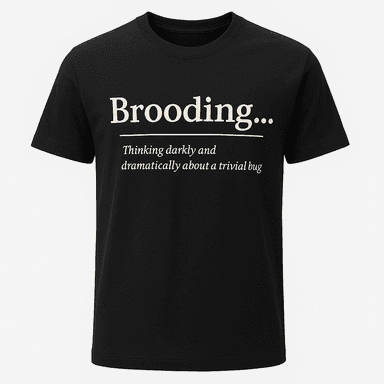 Brooding Definition Tee