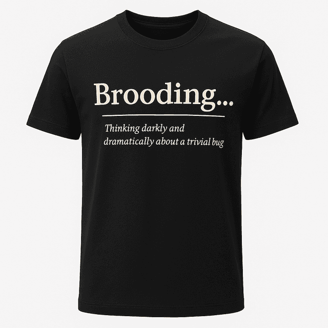 Brooding Definition Tee