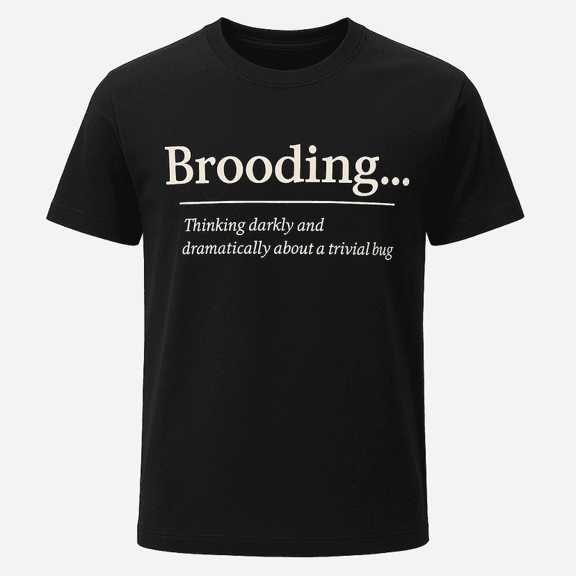 Brooding Definition Tee