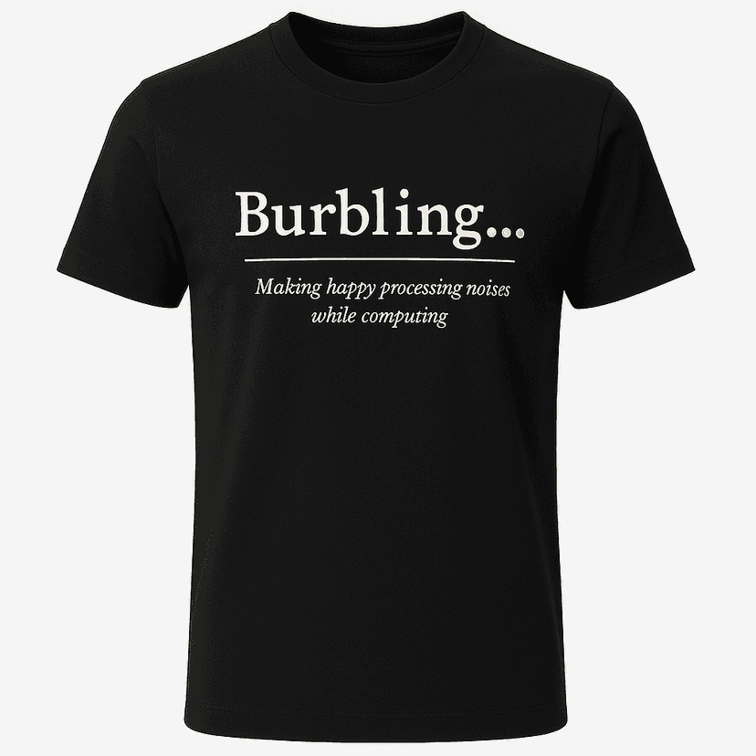 Burbling Definition Tee