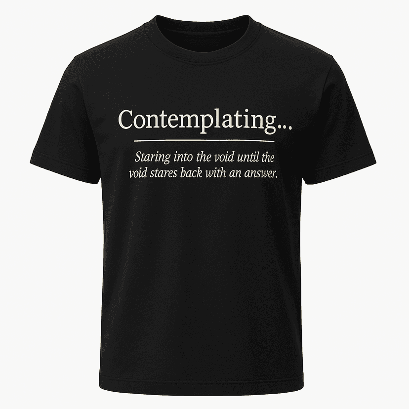 Contemplating Definition Tee