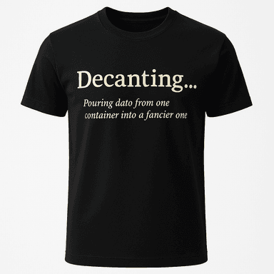 Decanting Definition Tee