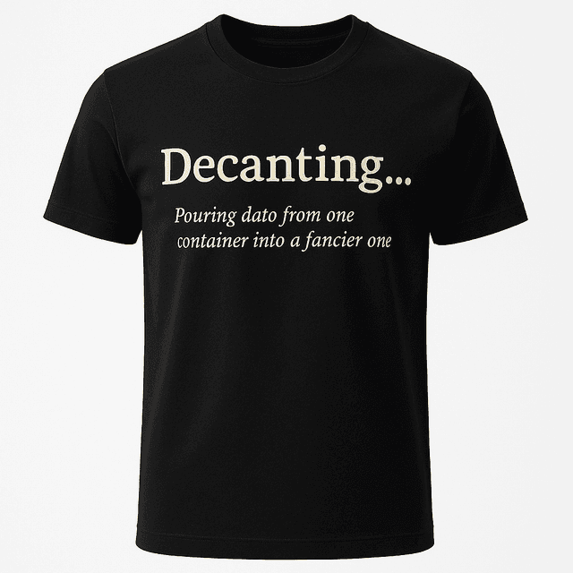 Decanting Definition Tee