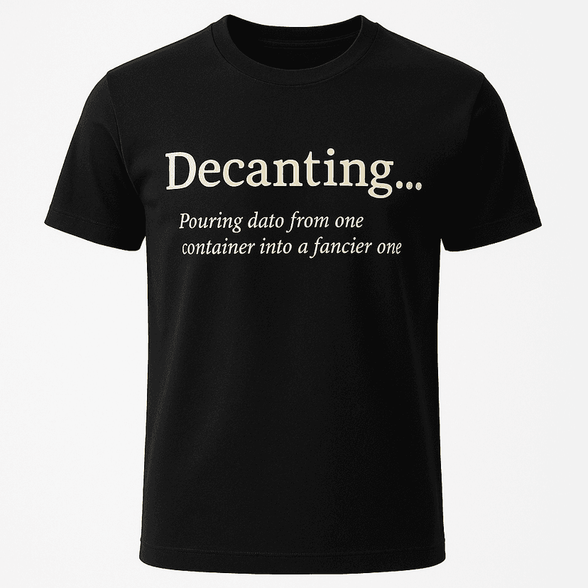 Decanting Definition Tee