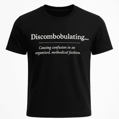 Discombobulating Definition Tee