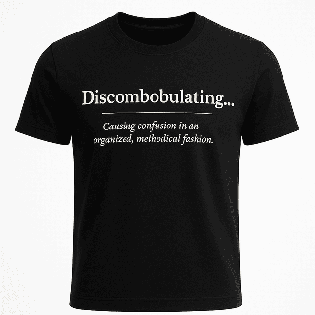 Discombobulating Definition Tee