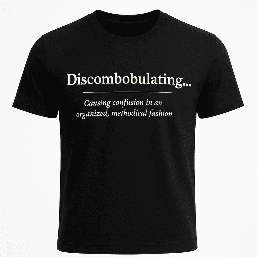 Discombobulating Definition Tee