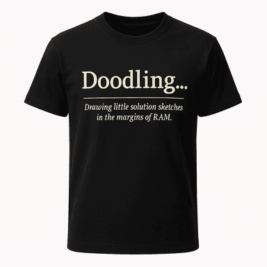 Doodling Definition Tee