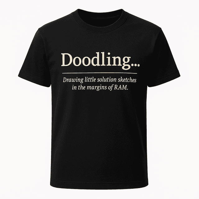 Doodling Definition Tee