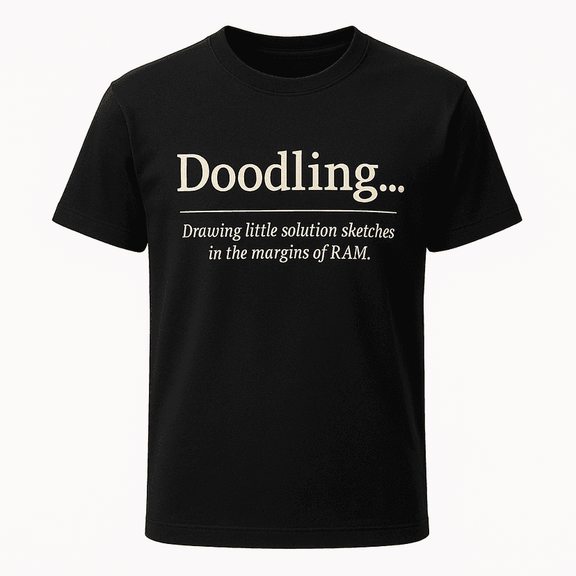 Doodling Definition Tee