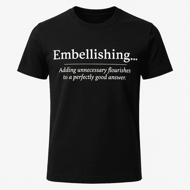 Embellishing Definition Tee
