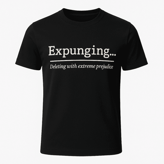 Expunging Definition Tee