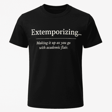 Extemporizing Definition Tee