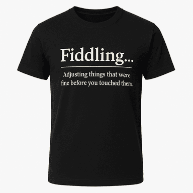 Fiddling Definition Tee