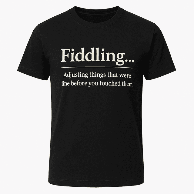 Fiddling Definition Tee