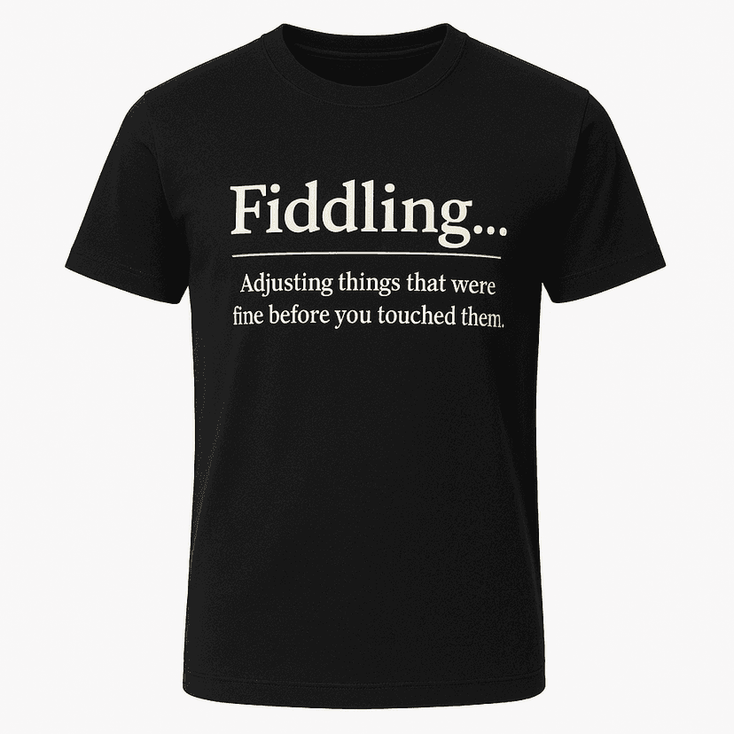 Fiddling Definition Tee