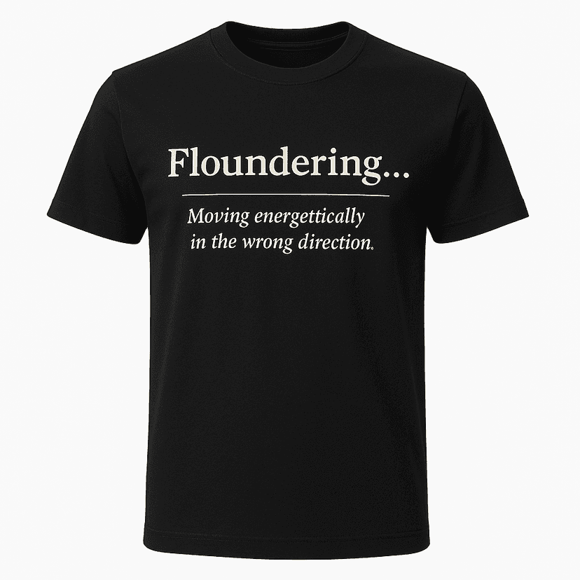 Floundering Definition Tee