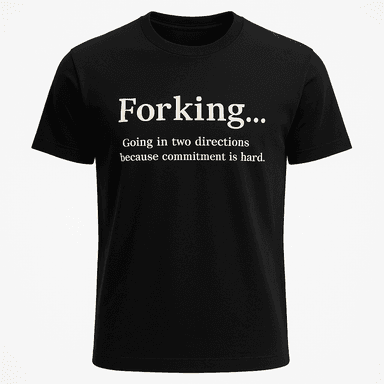 Forking Definition Tee