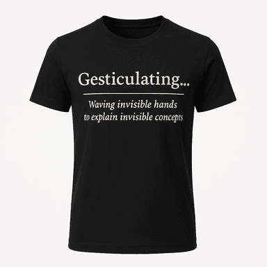 Gesticulating Definition Tee