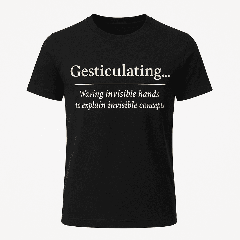 Gesticulating Definition Tee