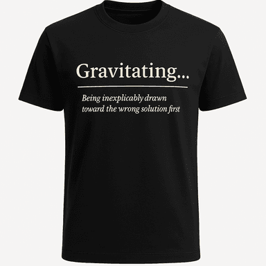 Gravitating Definition Tee