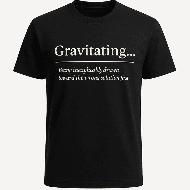 Gravitating Definition Tee