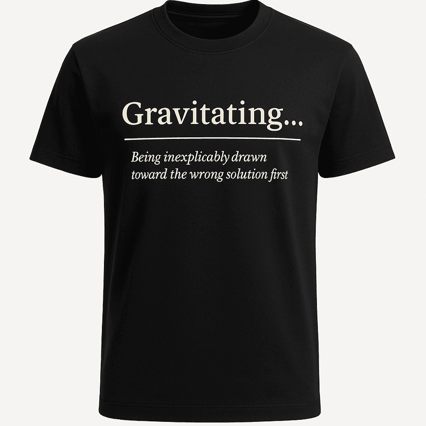 Gravitating Definition Tee