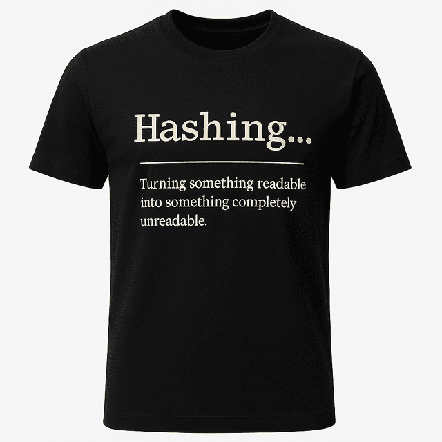 Hashing Definition Tee