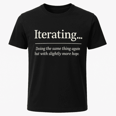 Iterating Definition Tee