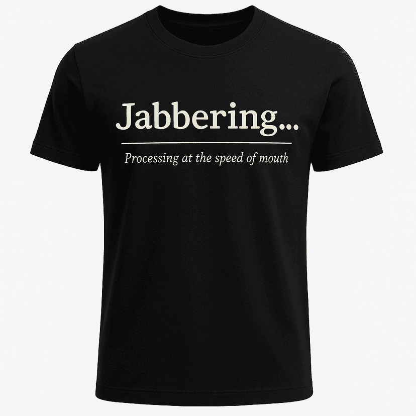 Jabbering Definition Tee