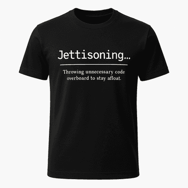 Jettisoning Definition Tee