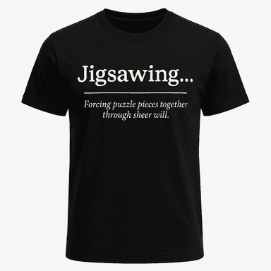 Jigsawing Definition Tee