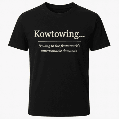 Kowtowing Definition Tee