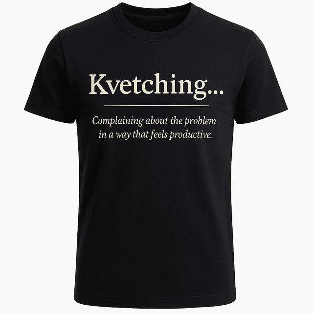 Kvetching Definition Tee