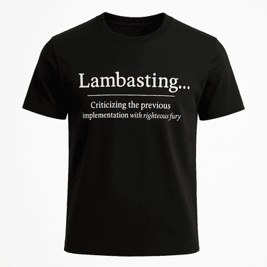 Lambasting Definition Tee