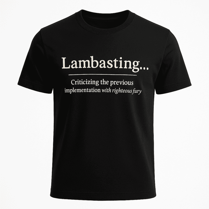 Lambasting Definition Tee