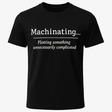 Machinating Definition Tee
