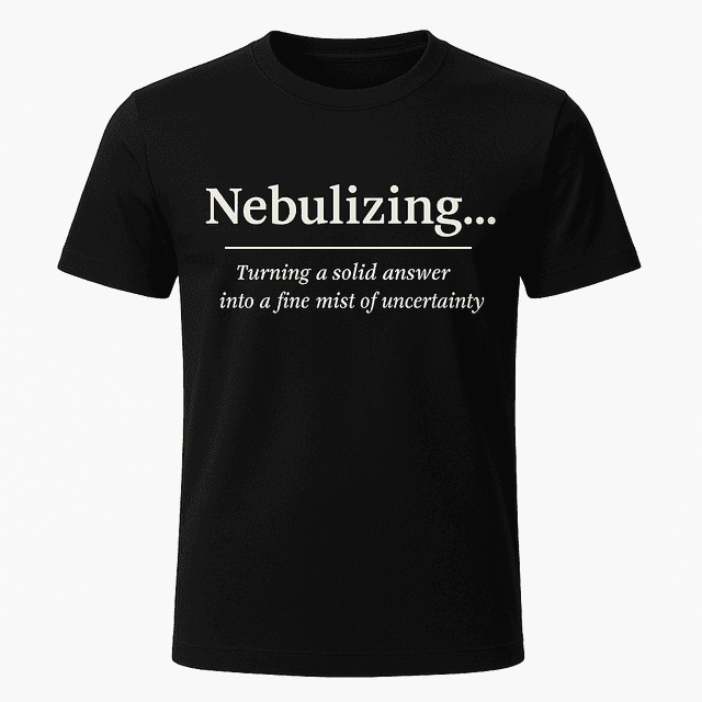 Nebulizing Definition Tee