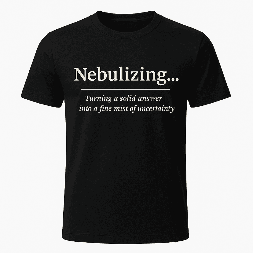 Nebulizing Definition Tee