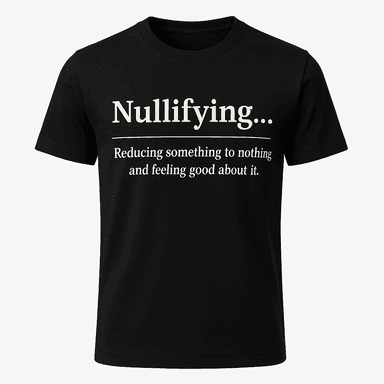 Nullifying Definition Tee