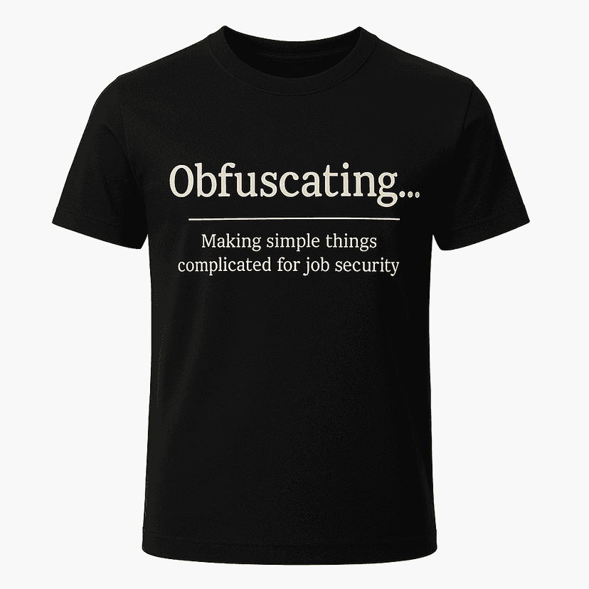 Obfuscating Definition Tee