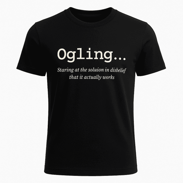 Ogling Definition Tee