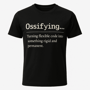 Ossifying Definition Tee