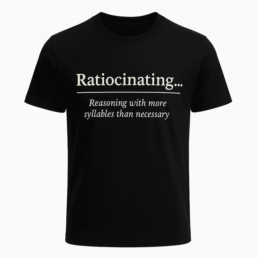 Ratiocinating Definition Tee
