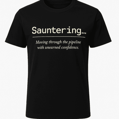 Sauntering Definition Tee