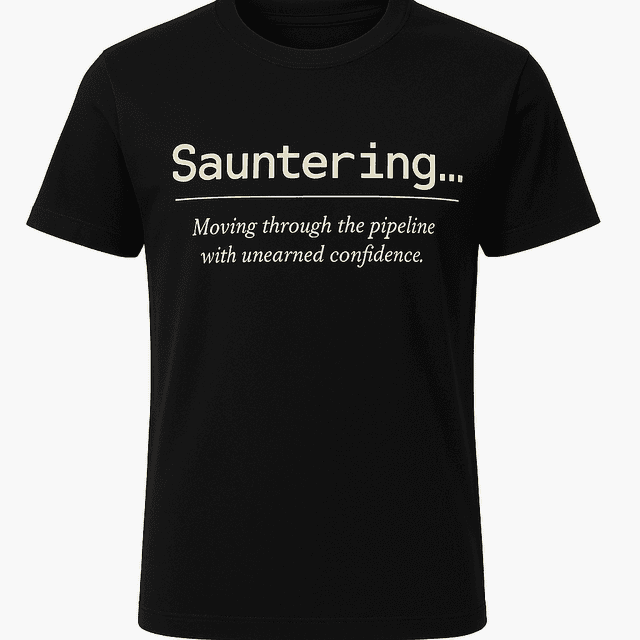 Sauntering Definition Tee