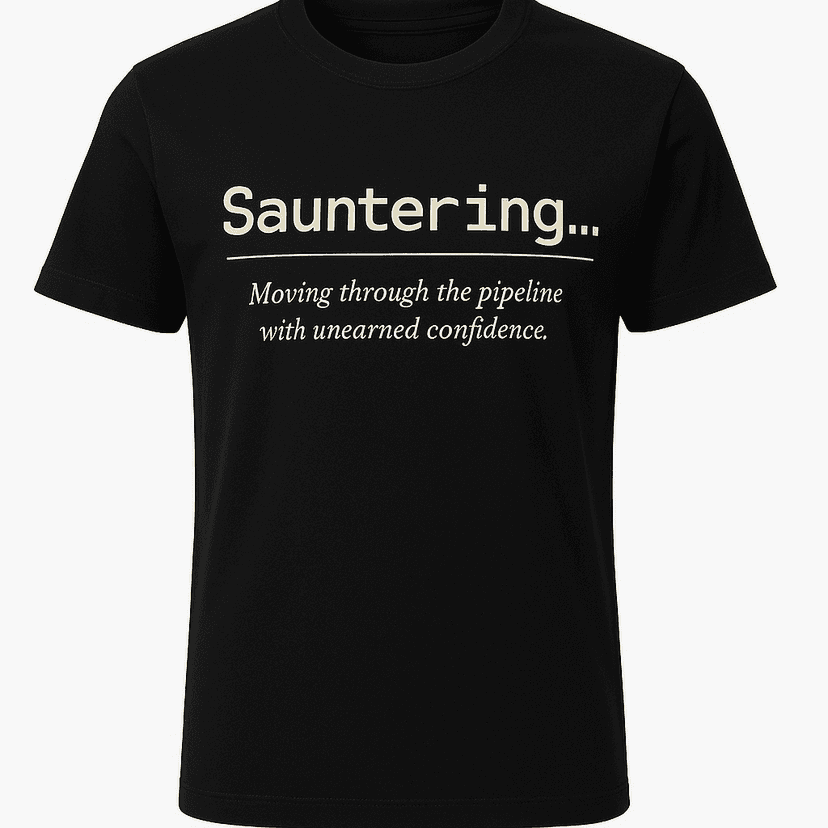 Sauntering Definition Tee